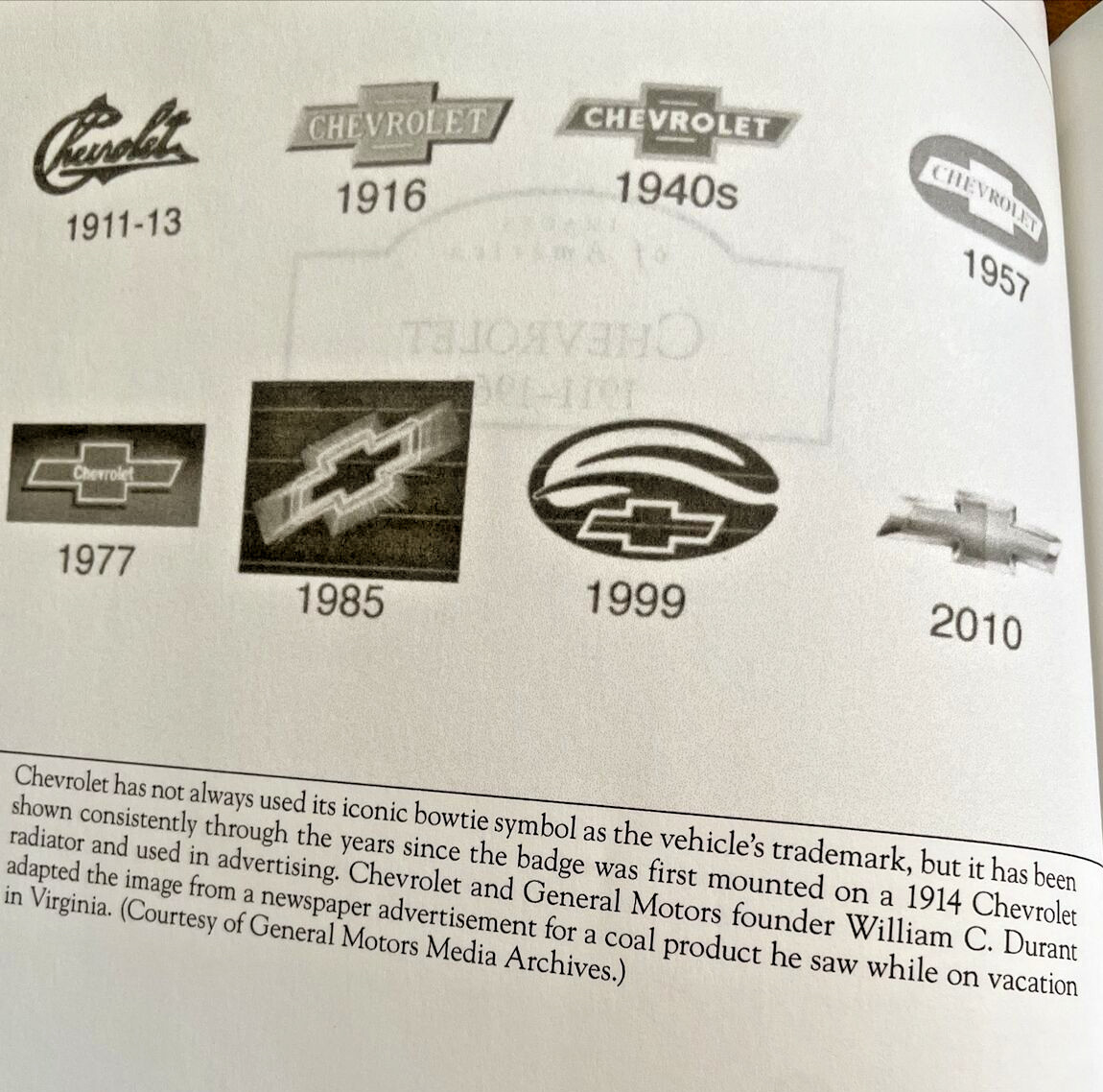 Images of America CHEVROLET 1911-1960 Rare Hardback version Exc Cond