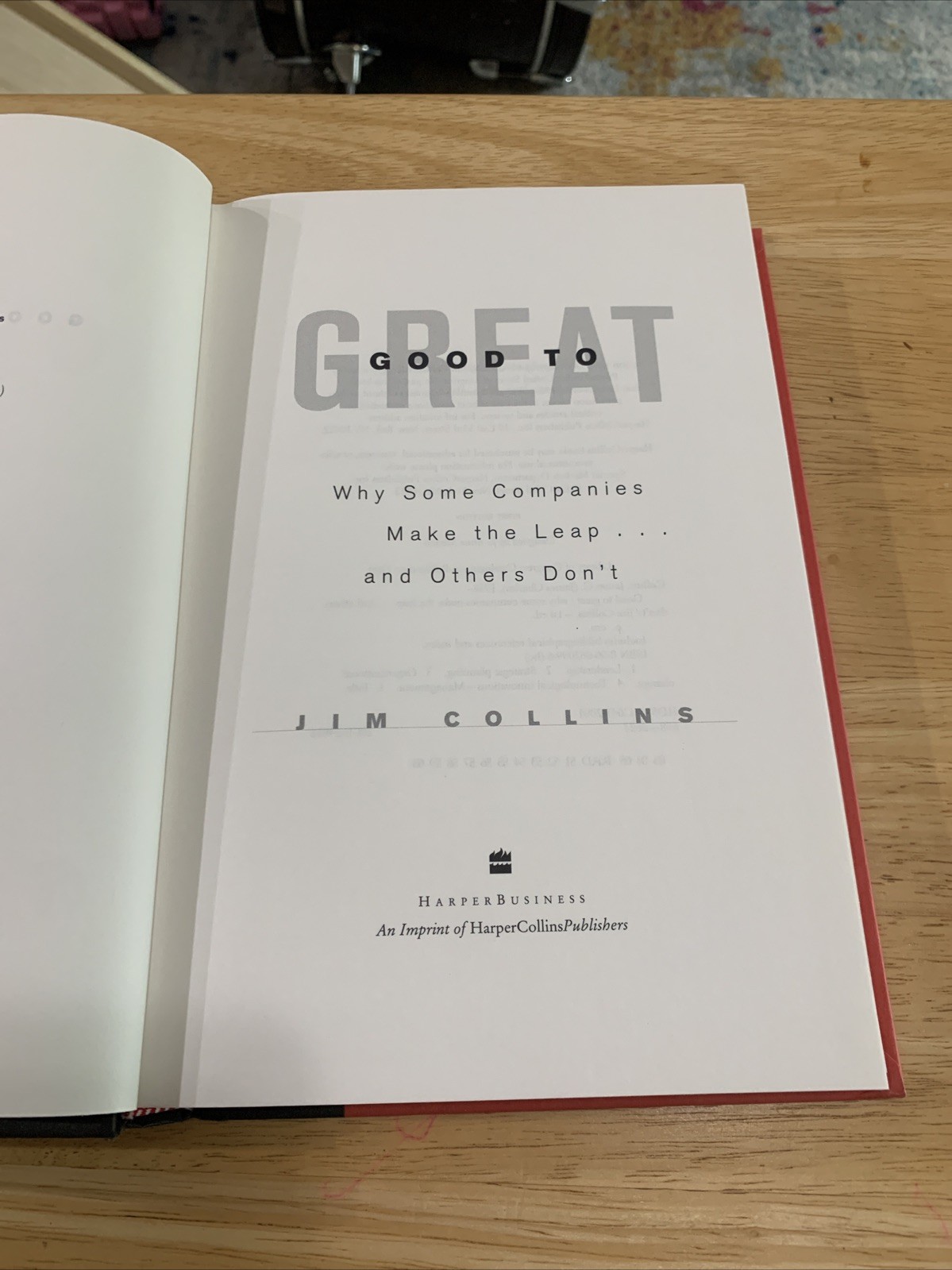 Jim Collins Built To Last & Good To Great Book Lot