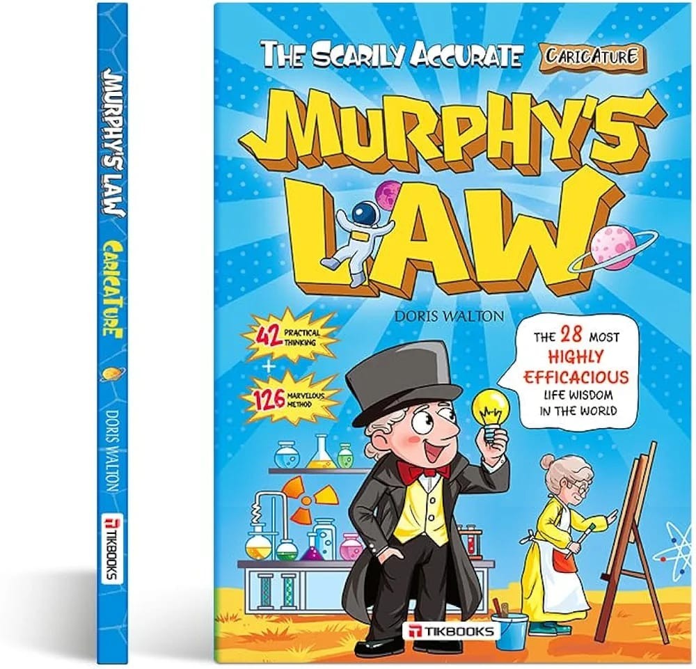 Murphy’s Law Learning Book for Kids 8-12 with 128 Pages Paperback Illustrated