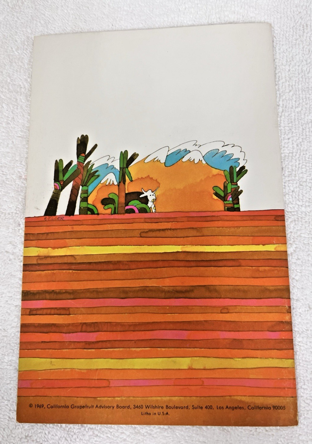 Vintage 1969 Coachella Presents Wild Western Grapefruit Diet Booklet 16 Pages