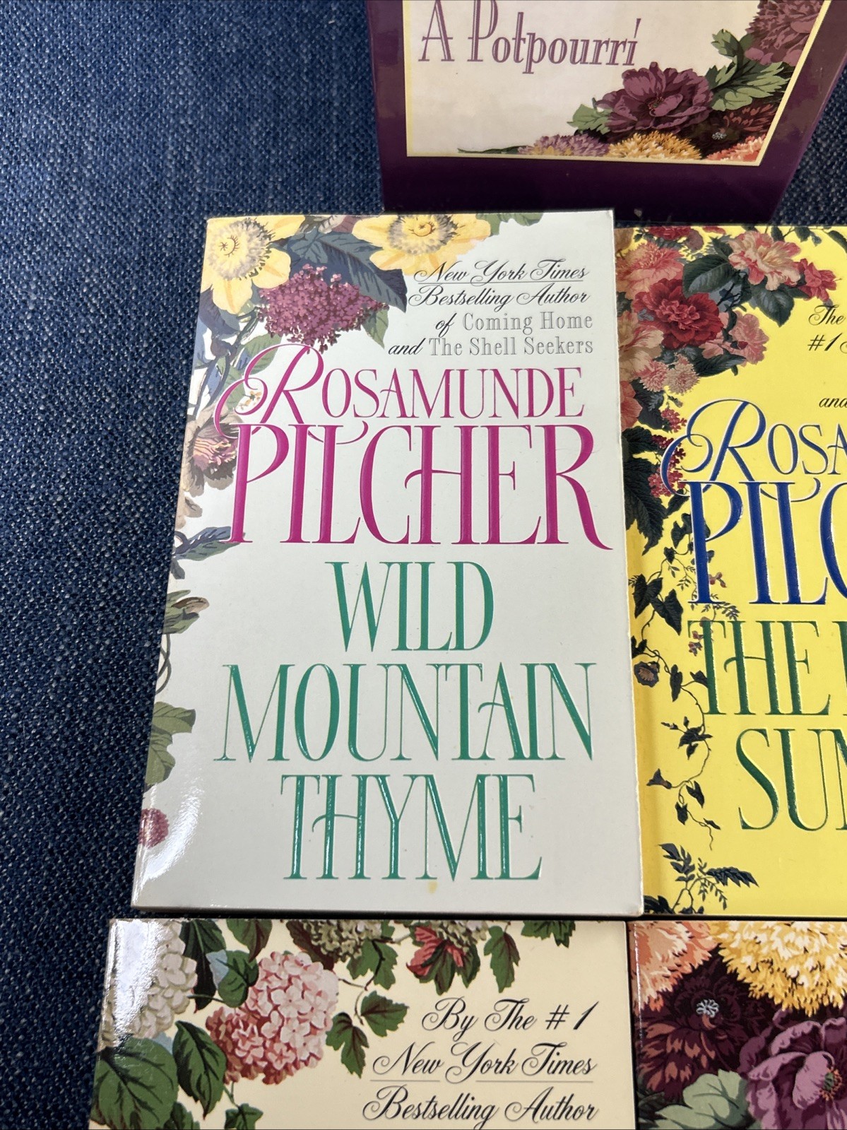 Rosamunde Pilcher: A Potpourri Boxed Set of 4 Paperback Books – Excellent