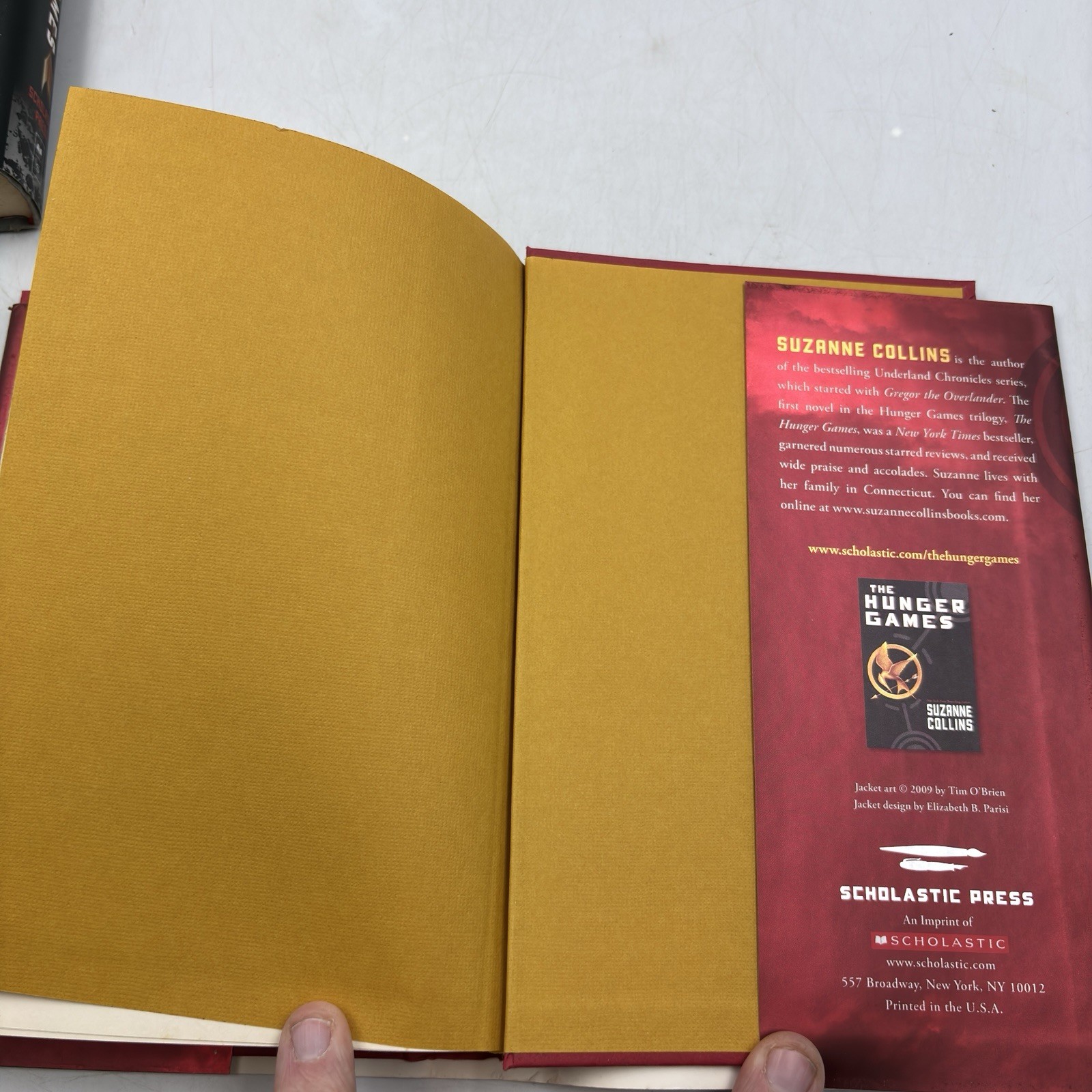 The Hunger Games Trilogy Set Lot of 3 Hardcovers 1st Editions/First Print HC/DJ