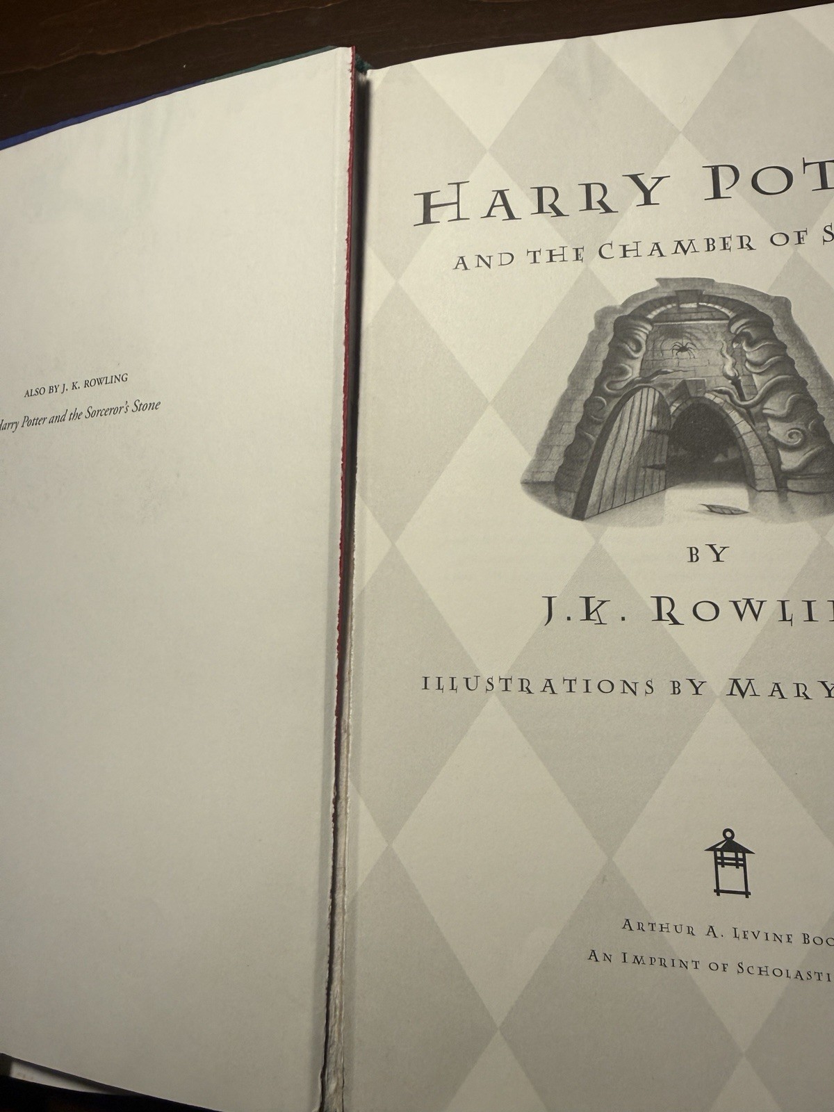 Harry Potter Ser.: Chamber of Secrets by J.K. Rowling, Hardcover, 1999, Illustr…