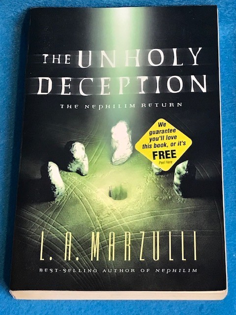 Complete Set 3 LA Marzulli NEPHILIM TRILOGY Books, Unholy Deception, Revealing