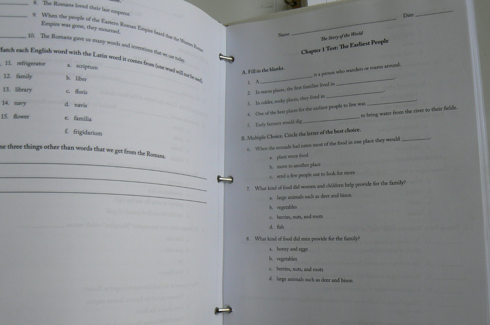 The Story of World, Text, Tests &Activity Book 1 : Ancient Times,History, Bauer