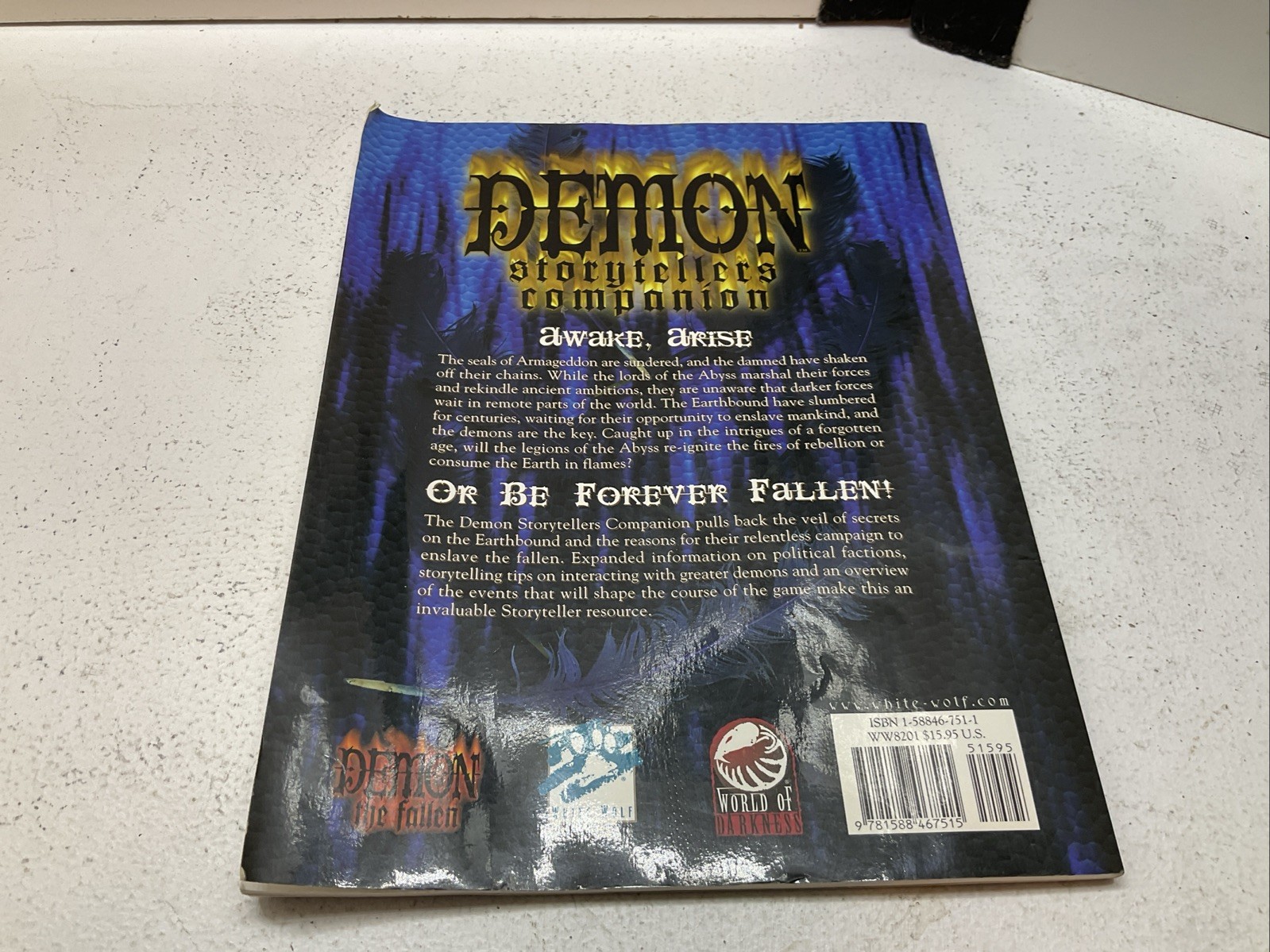 Demon Storytellers Companion OP Ward, Kula,Stolze, Greg,Lee, Michael White Wolf,