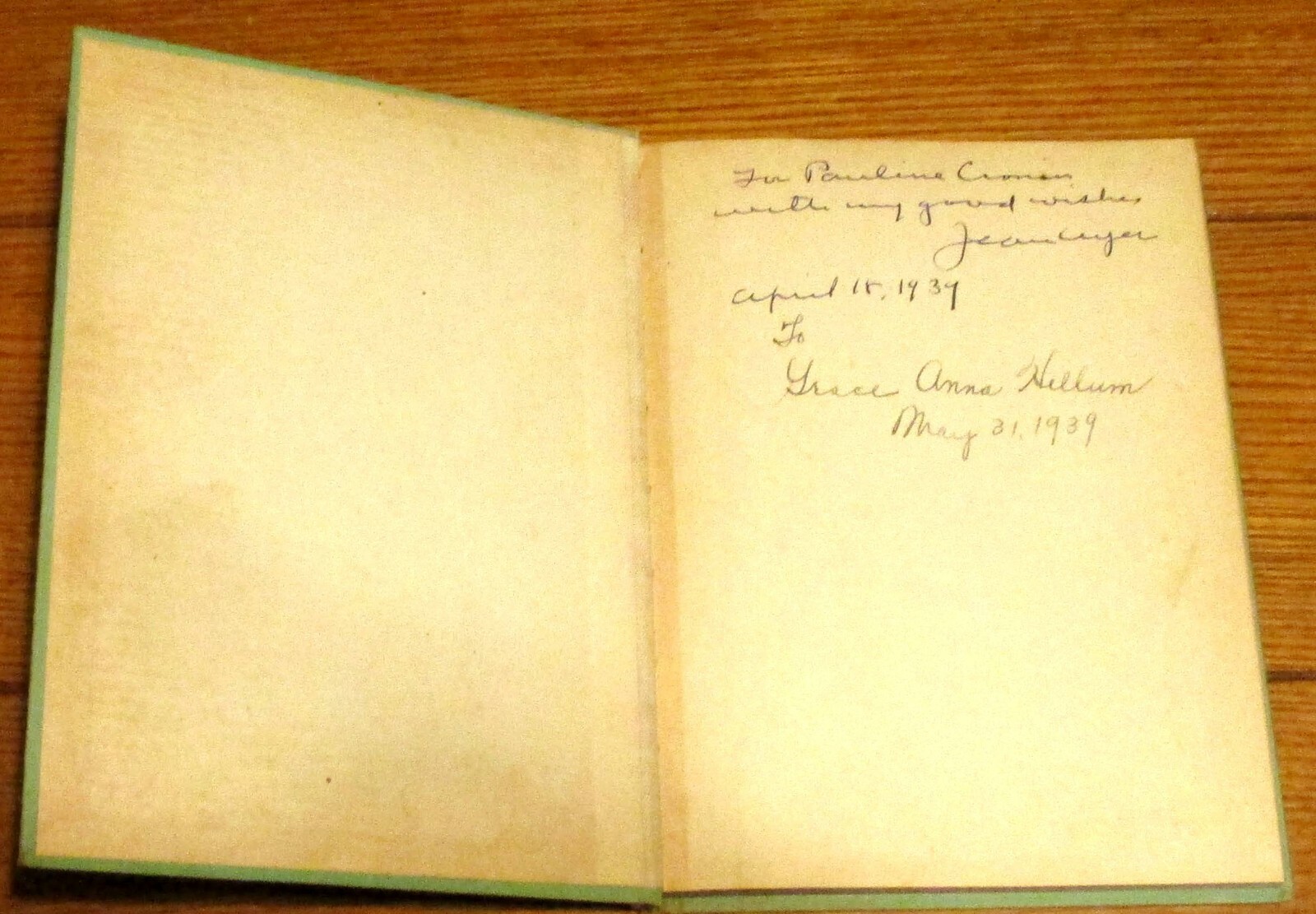 The Quins’ Book SIGNED by Jean Ayer 1937 114 Pages H/C Photograph Book RARE!!
