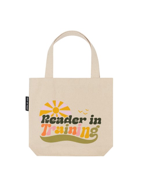 Reader in Training Mini Tote Bag Other by Out of Print Clothing