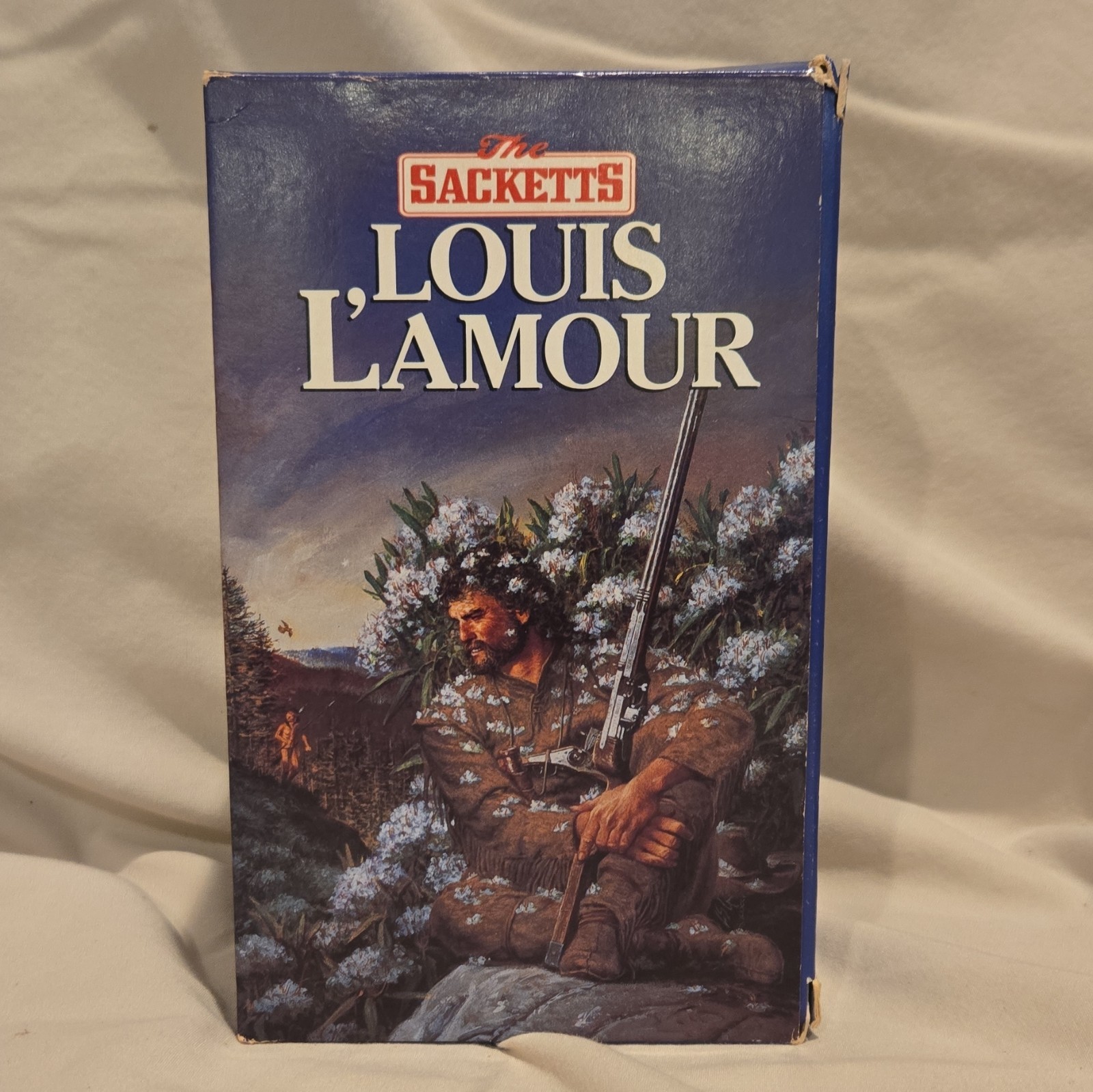 Louis L’Amour The Sacketts Box Set Lot of 5 Western Fiction Paperbacks Bantam