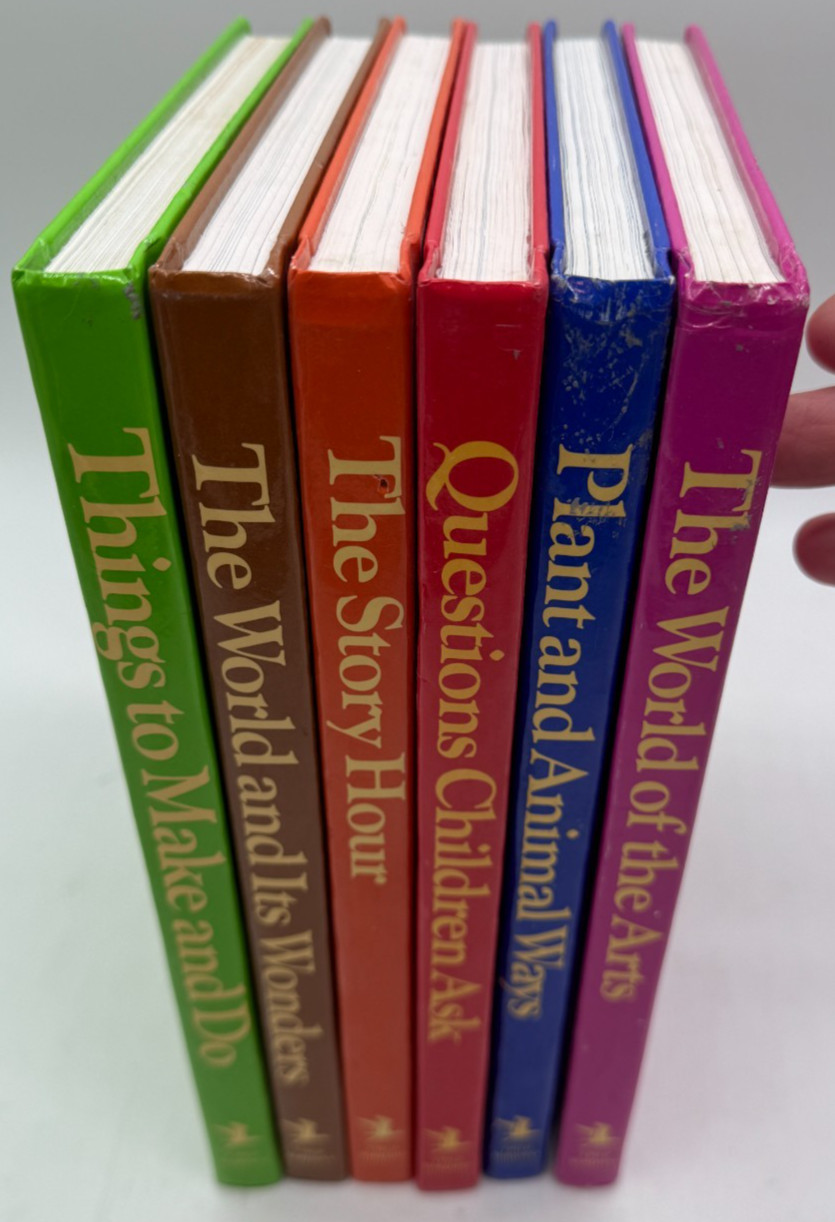 6 Child Horizons Books for Homeschool Base Literature in acceptable cond