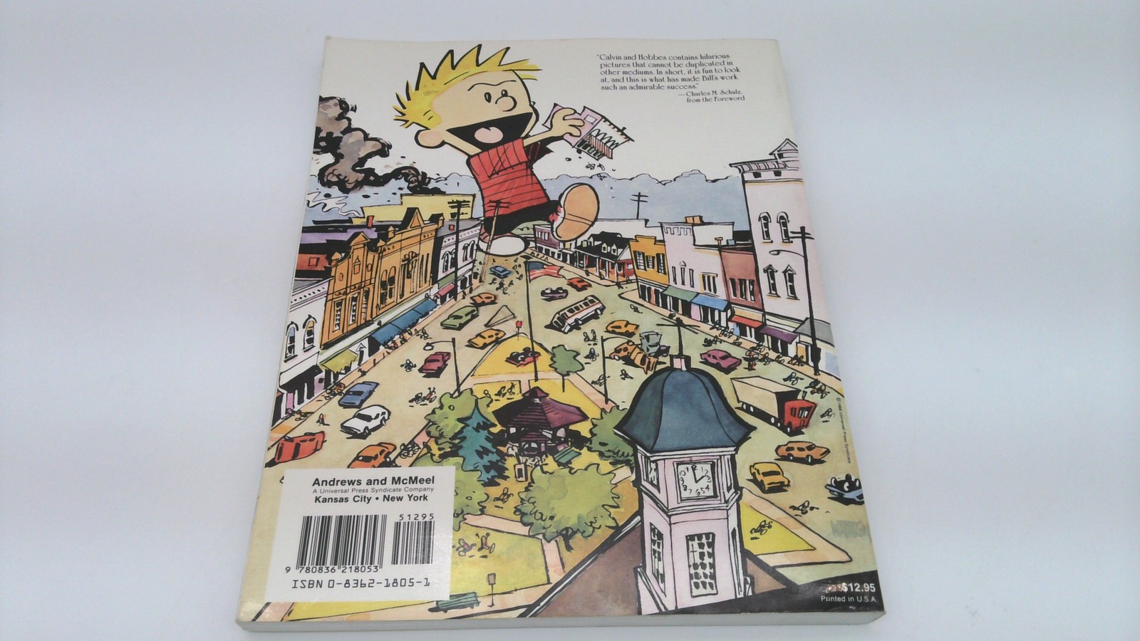 Calvin and Hobbes Collection Lot of 10 Books Bill Watterson Comic Strip Cartoon
