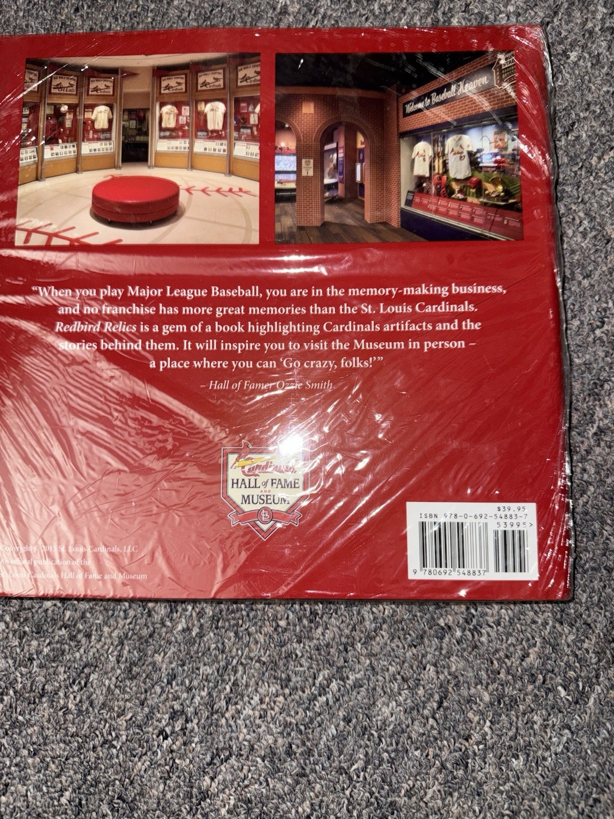 Redbird Relics: Treasures from the St. Louis Cardinals Museum by Brian Finch MLB