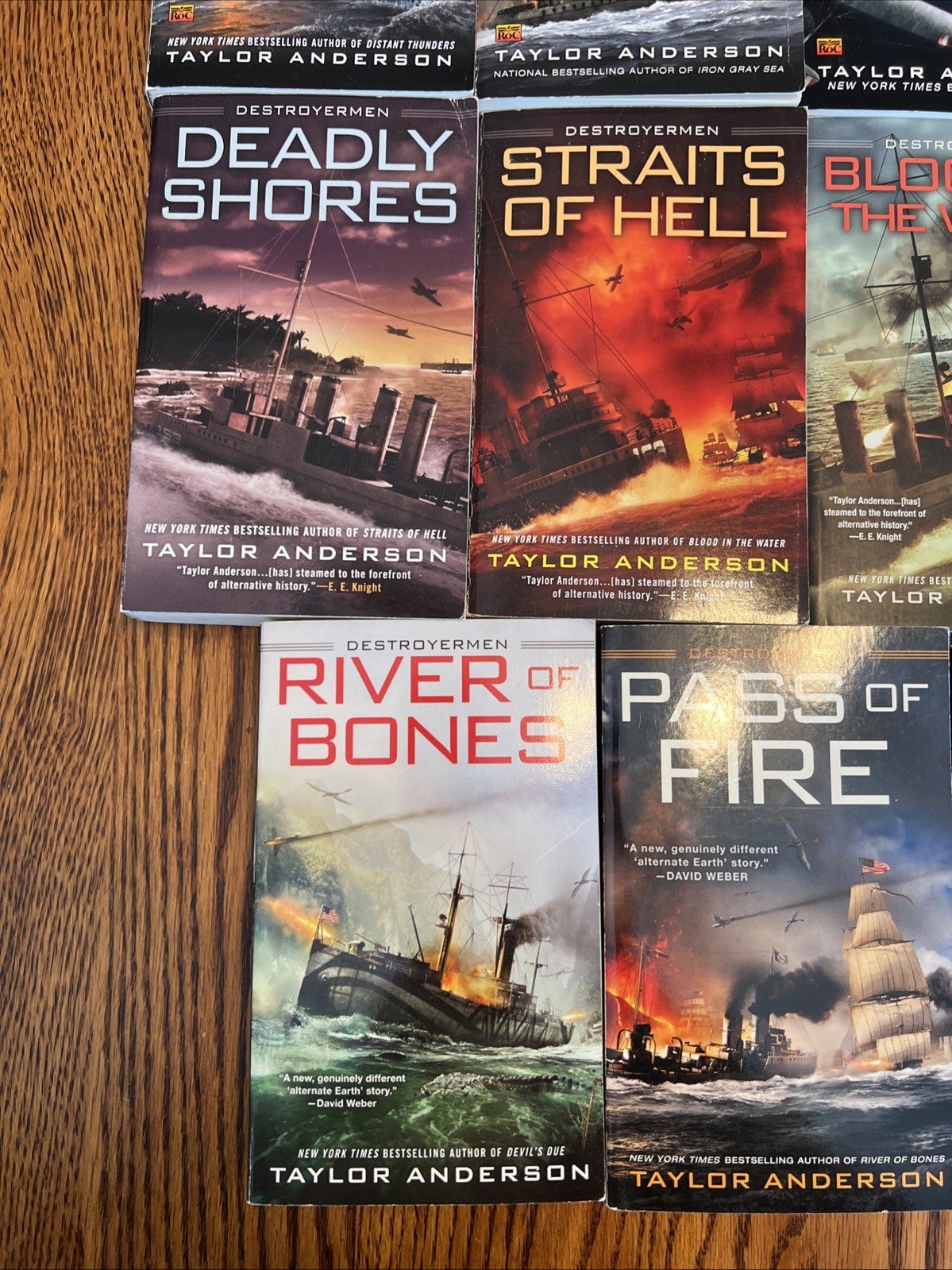 Complete Destroyermen Series 1-15, Paperback, Taylor Anderson Lot