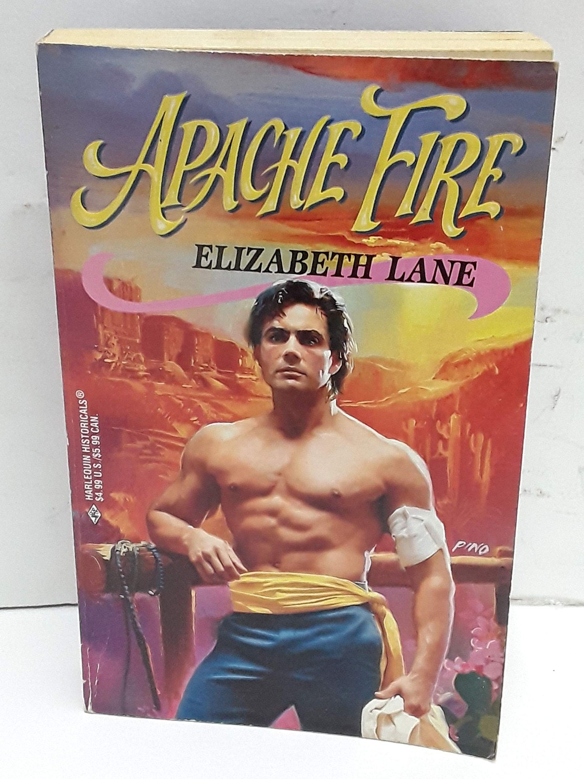 Apache Fire (Harlequin Historical series, No. 436) – Elizabeth Lane – Good -…