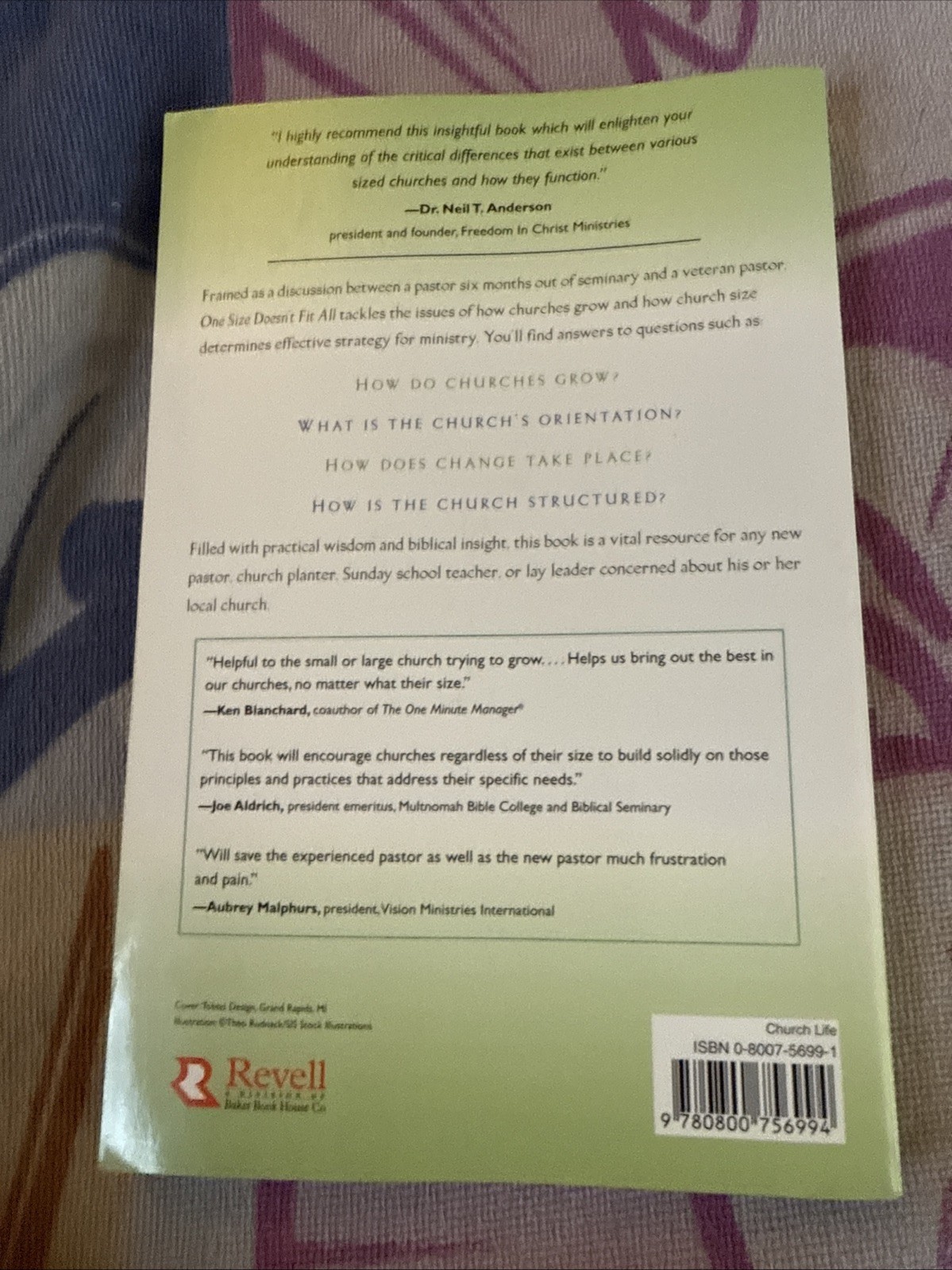 One Size Doesn’t Fit All by Gary L. McIntosh Book