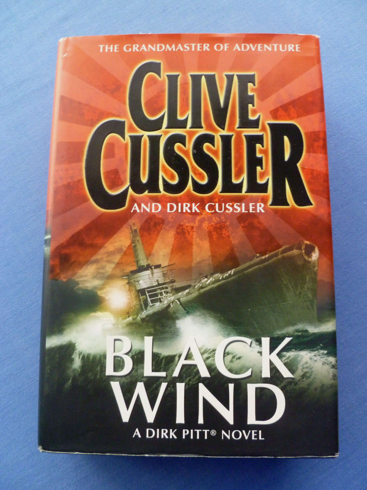 Black Wind by Clive Cussler – 2004 hardcover book (24cm) CRIME THRILLER Novel