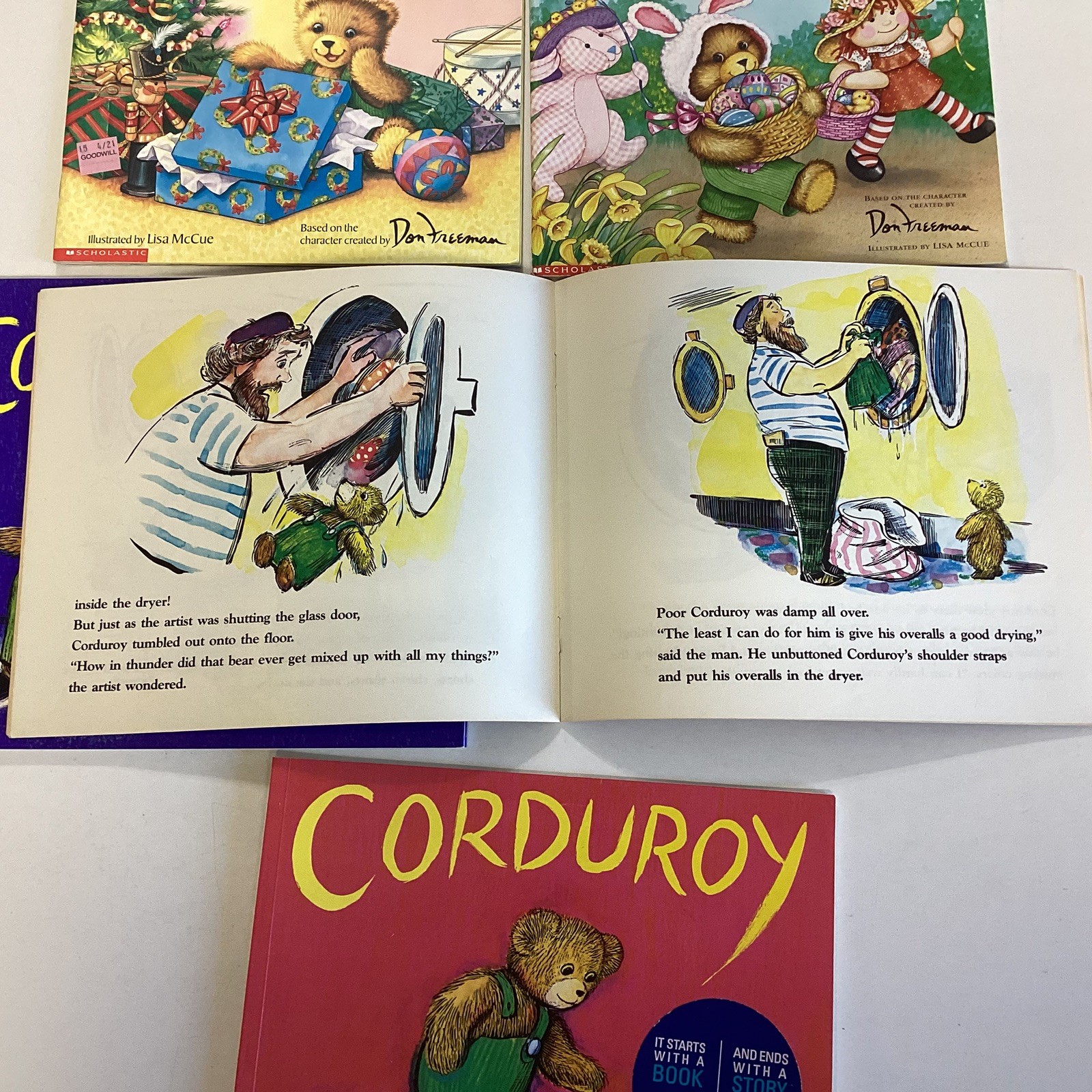 Don Freeman Corduroy Preschool Kindergarten 5 Children’s Book Lot
