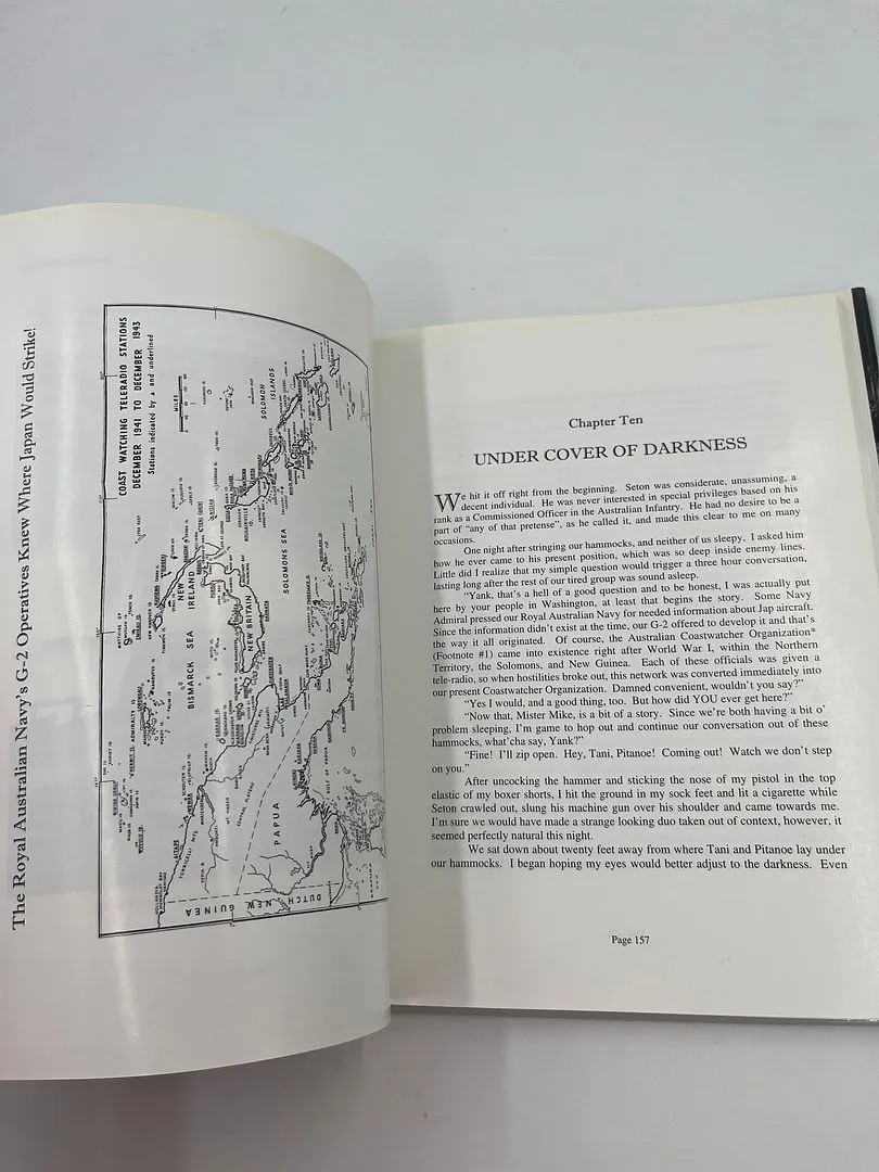 Behind Enemy Lines by Michael J. Freeman Signed By ClydeneFreeman