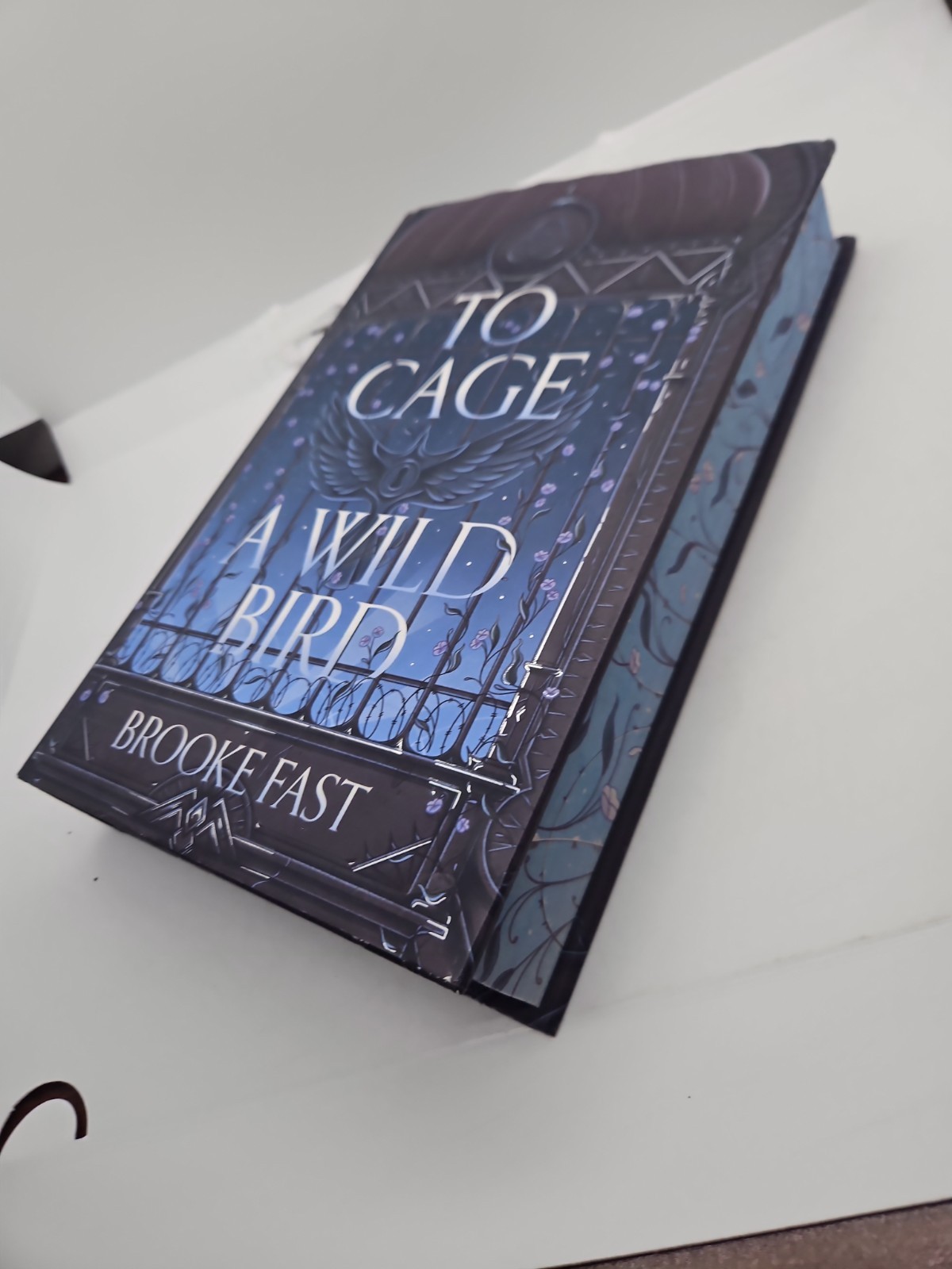 To Cage A Wild Bird Brooke Fast Signed Fairy Loot Exclusive Edition 2025 HCDJ