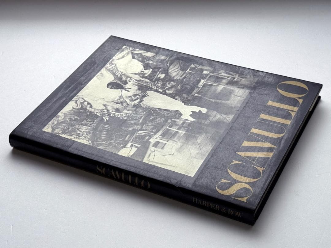 SCAVULLO Photographs 19481984 Photo Book 1984 Harper Row 10.7×6.5in