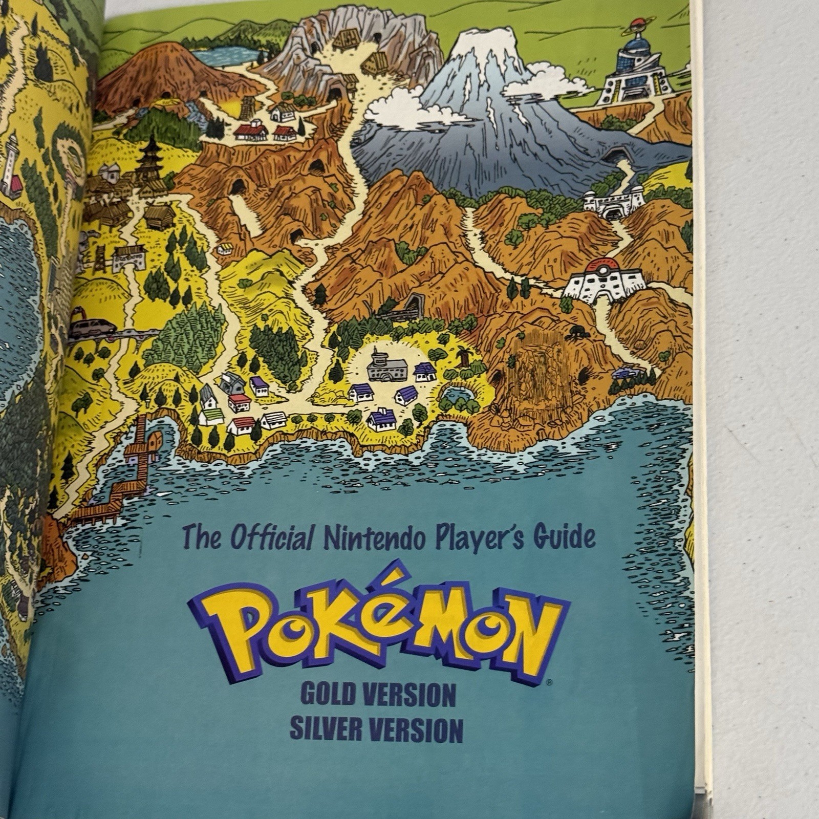 Official Nintendo Power Pokemon Gold & Silver Guide Strategy Guide Holofoil