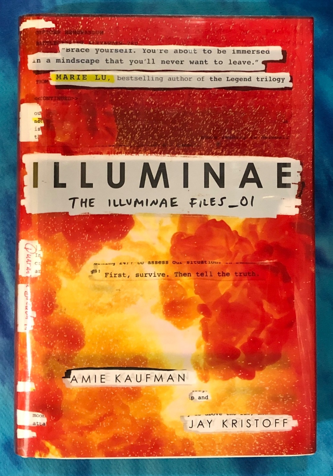 Illuminae The Illuminae Files 01 / Kristoff & Kaufman / 1st Edition 1st Print VG