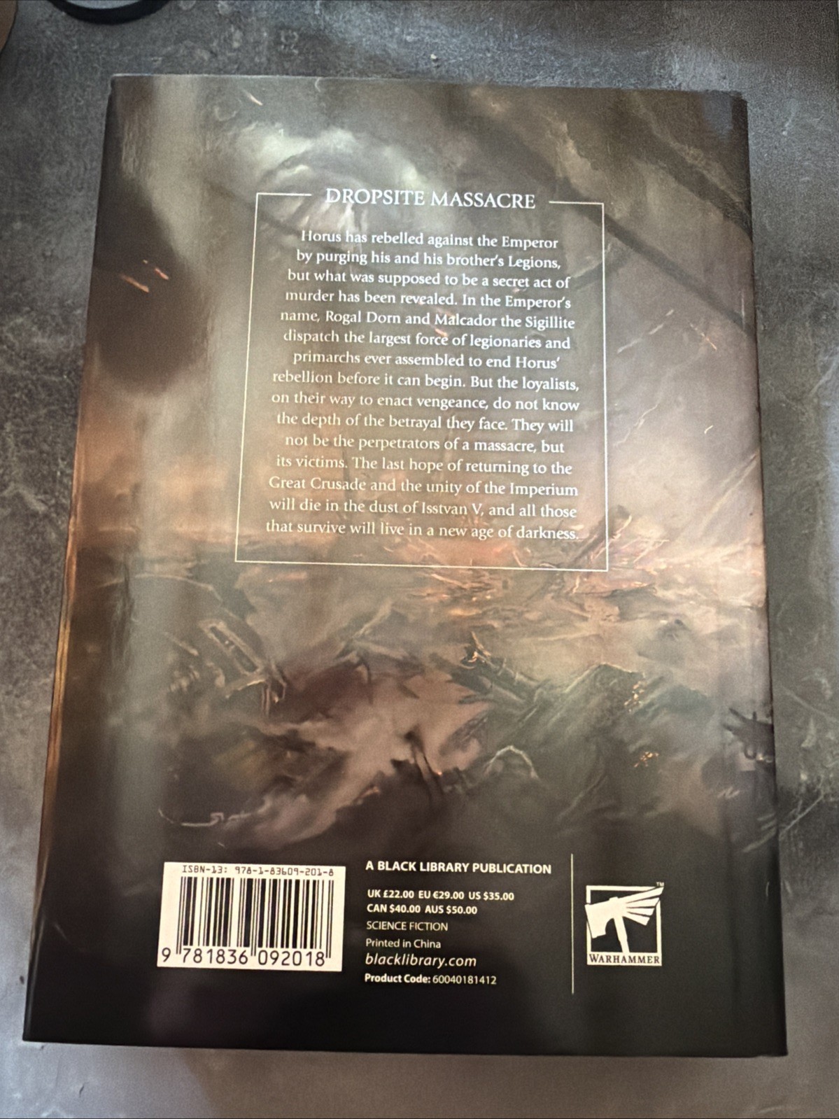 Dropsite Massacre by John French (2025, Hardcover)