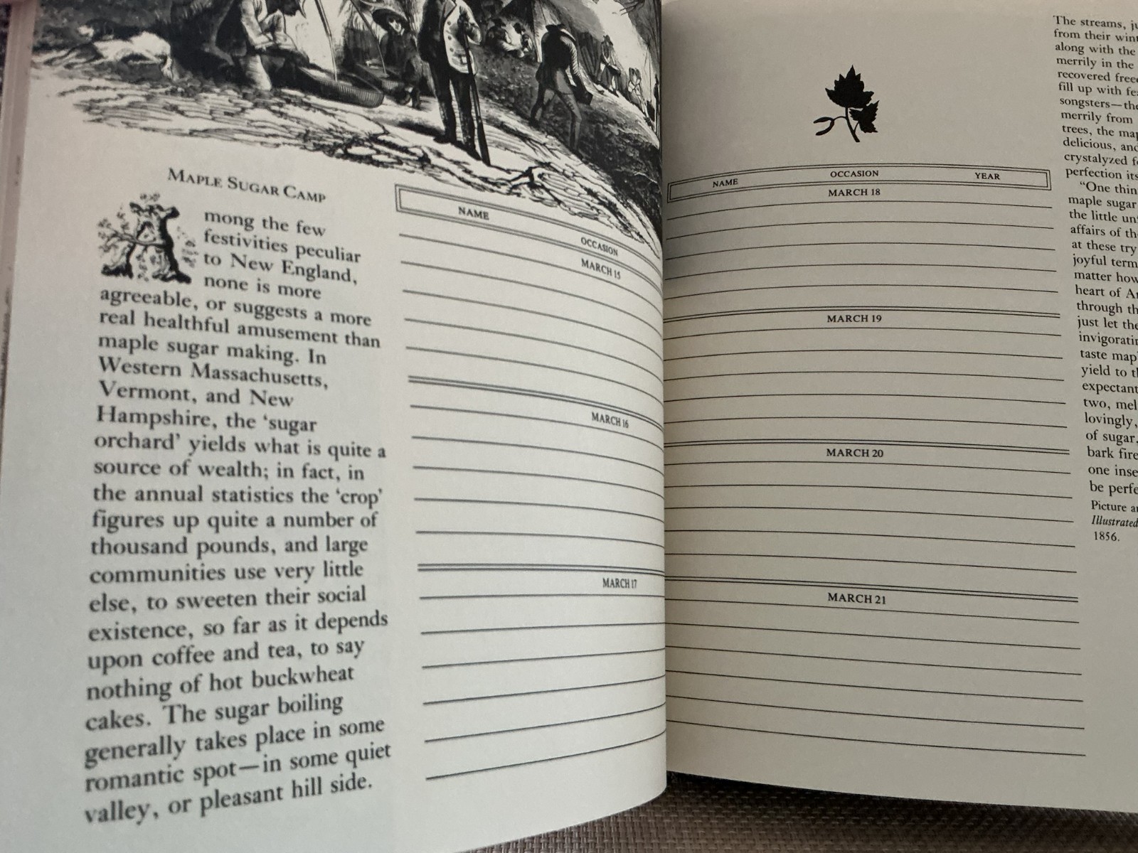An Old Fashioned Keepbook A Birthday Book Dates to Remember Forever Unused