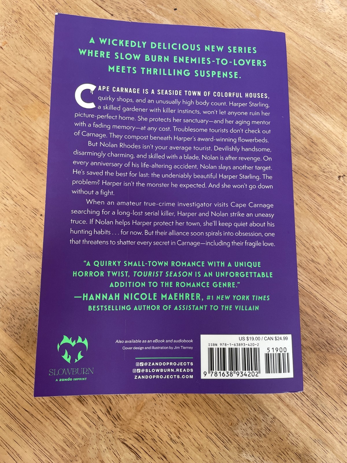Tourist Season by Brynne Weaver – Paperback – Like New – Fast Shipping