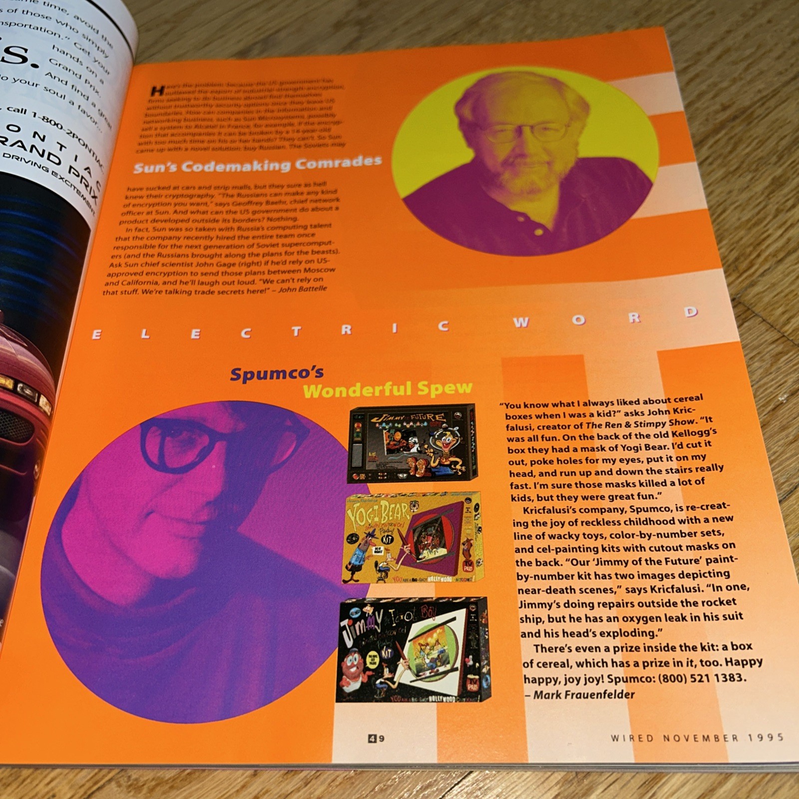 November 1995 WIRED Magazine – Nicholas Negroponte, The Media Lab at 10