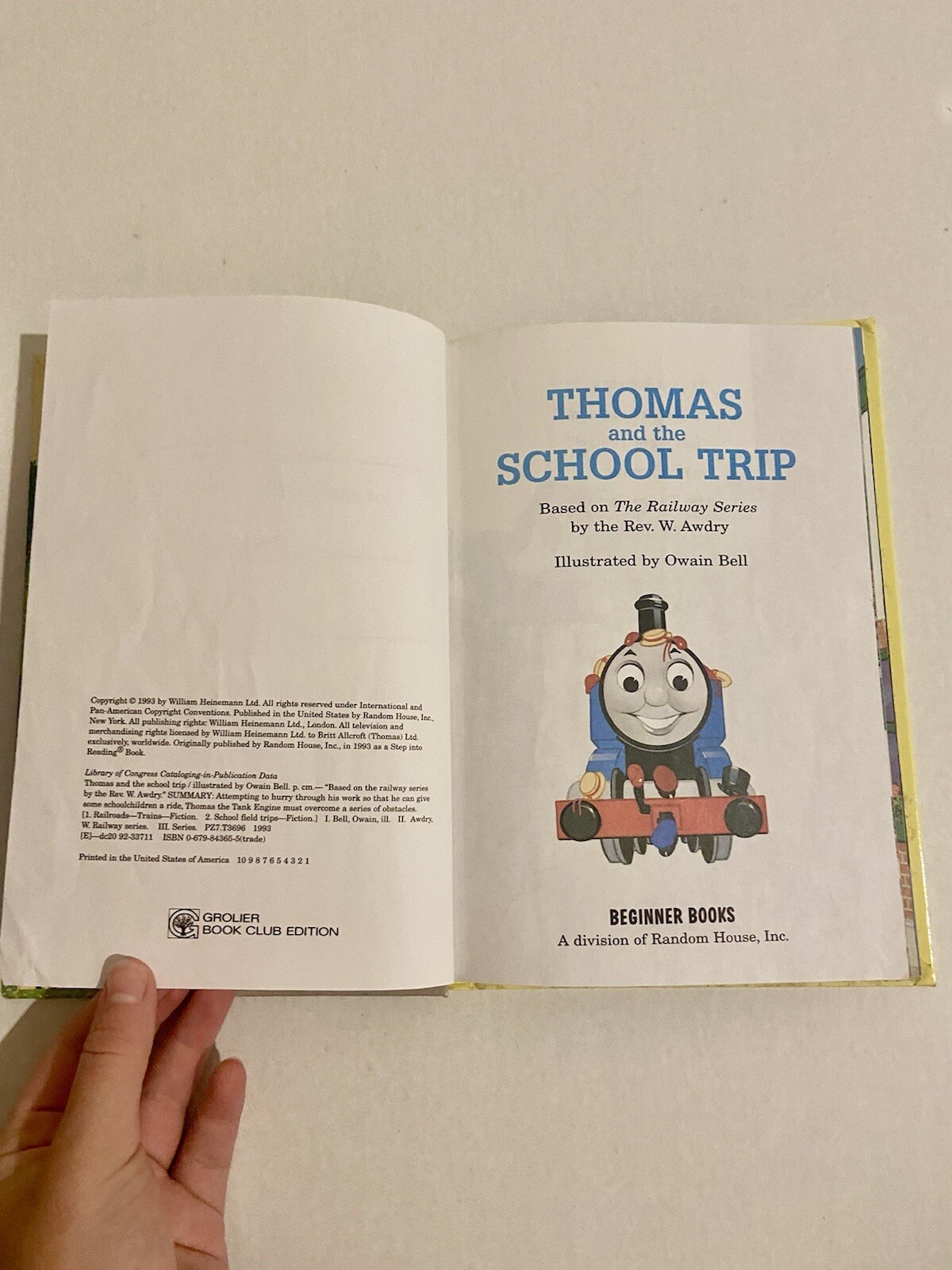 Step into Reading Ser.: Thomas and the School Trip (Thomas and Friends) by W….