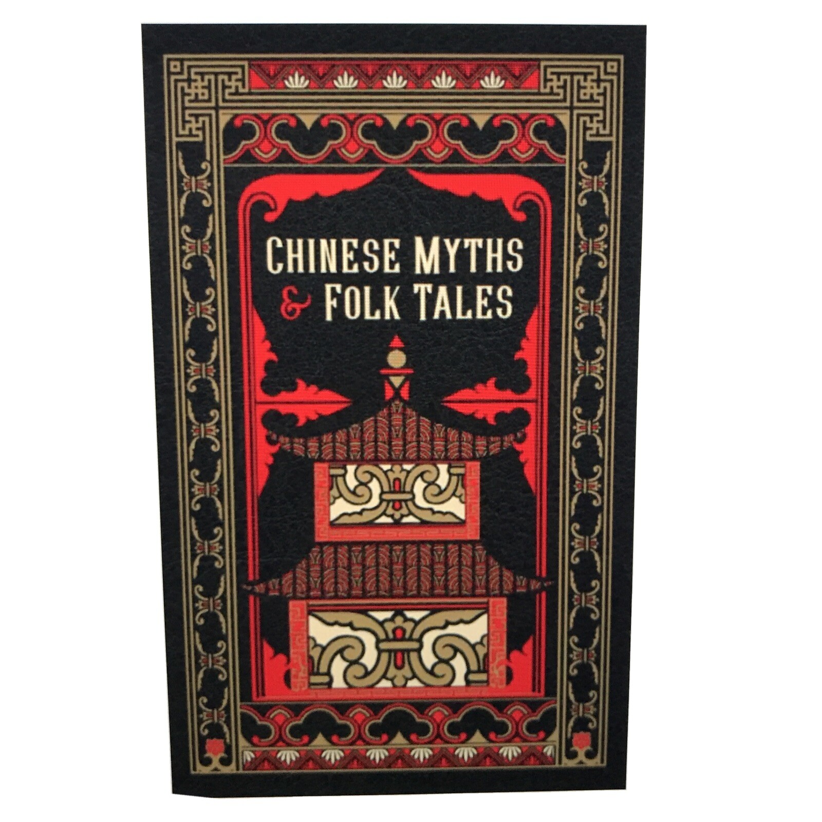 ❤️CHINESE MYTHS AND FOLK TALES Bonded Leather Collectible Edition Book NEW