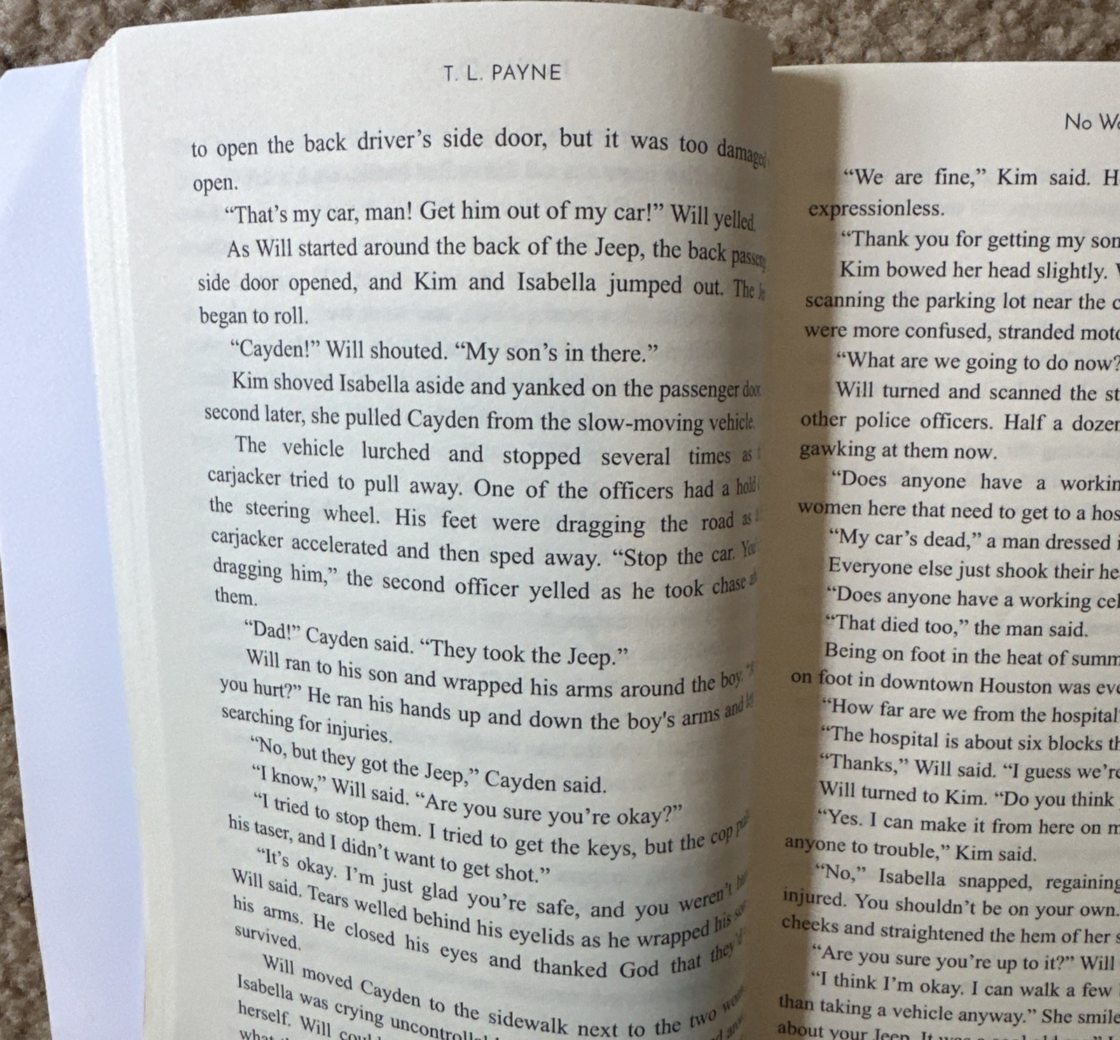 No Way Out – A Post Apocalyptic EMP Survival Thriller, T.L. Payne Paperback