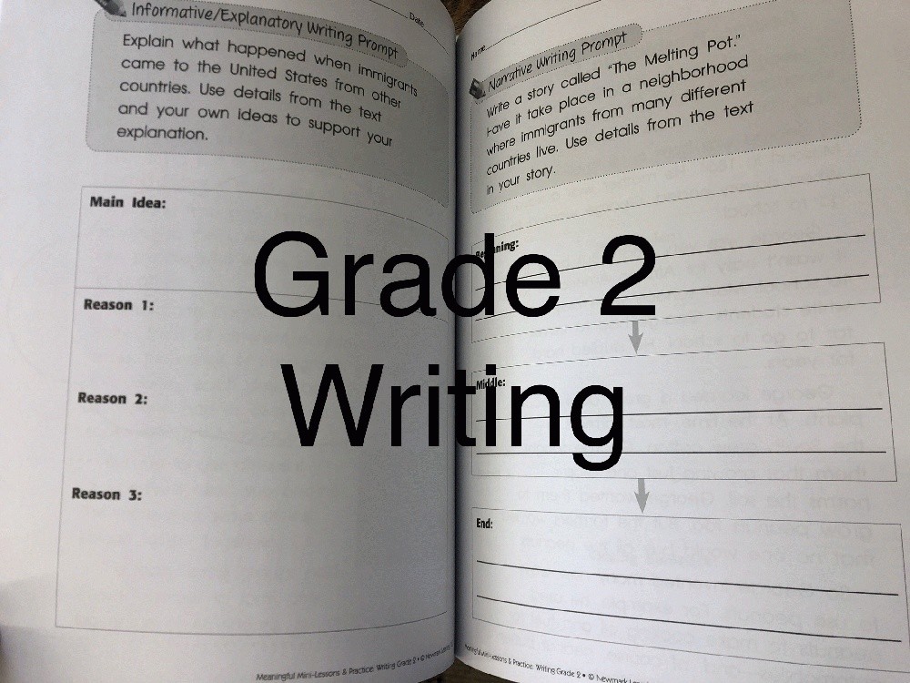 Lot of 6 Workbooks Grades 1,2,3 English Writing Comprehension Language