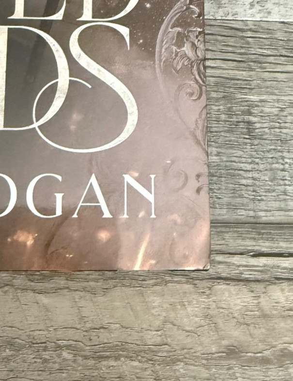 SIGNED Out Of Print KISSED BY THE GODS Caty Rogan INDIE HARDCOVER Self Published