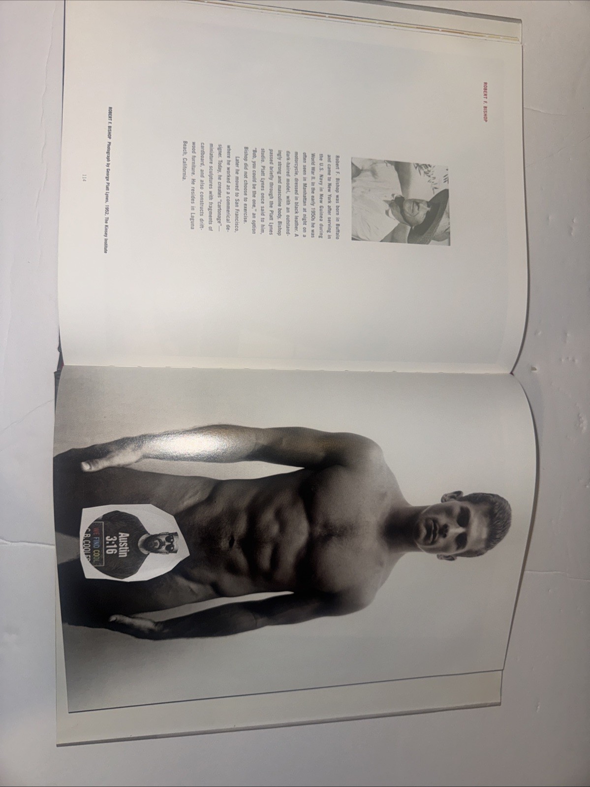 Naked Men : Pioneering Male Nudes, 1935-1955 by David Leddick Signed
