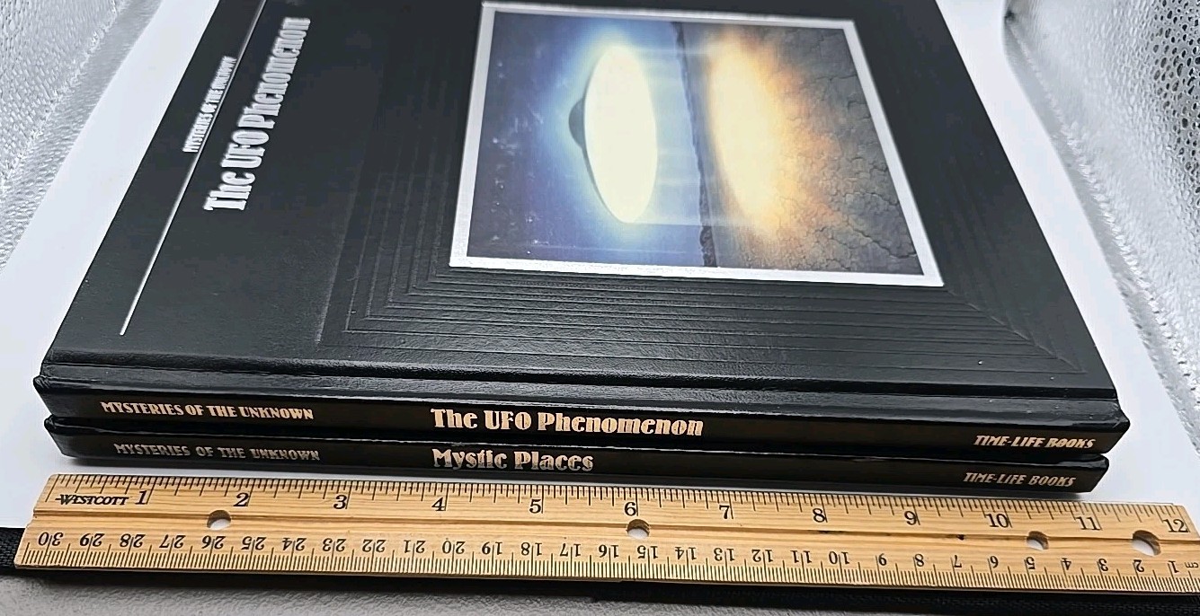 2 Book Bundle Mysteries Of The Unknown -The UFO Phenomenon & Mystic Places