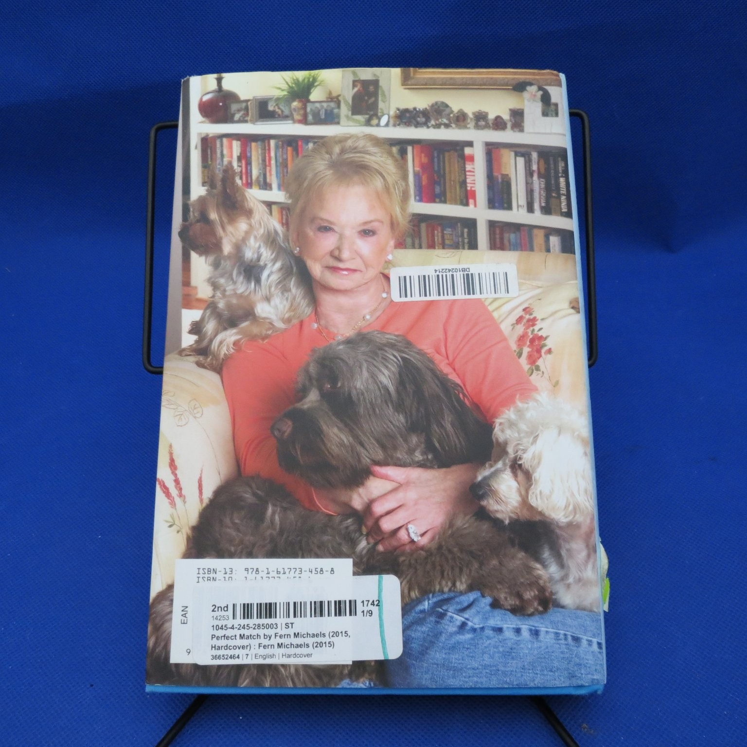 Perfect Match Fern Michaels 2015 First Edition Kensington Hardcover Fiction