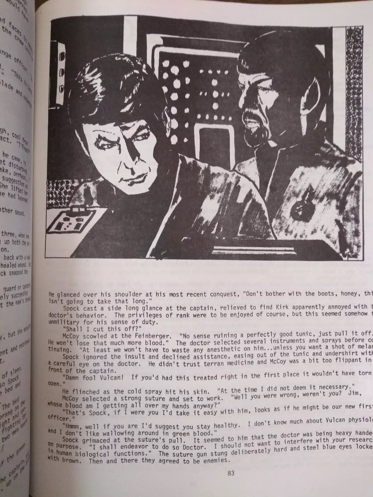R&R XII – Star Trek Zine Fanzine 1980 Yeoman Press Fiction Art