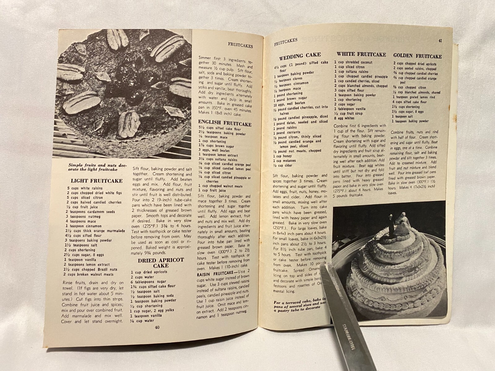 1950 250 Classic Cake Recipes Booklet Pages 1-48 Illustrated