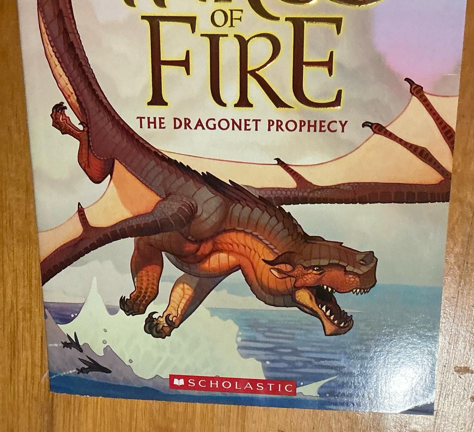 SIGNED Wings of Fire The Dragonet Prophecy Book 1 Paperback By Tui T. Sutherland