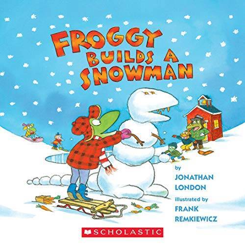 Froggy builds a snowman – Paperback By Jonathan London – GOOD