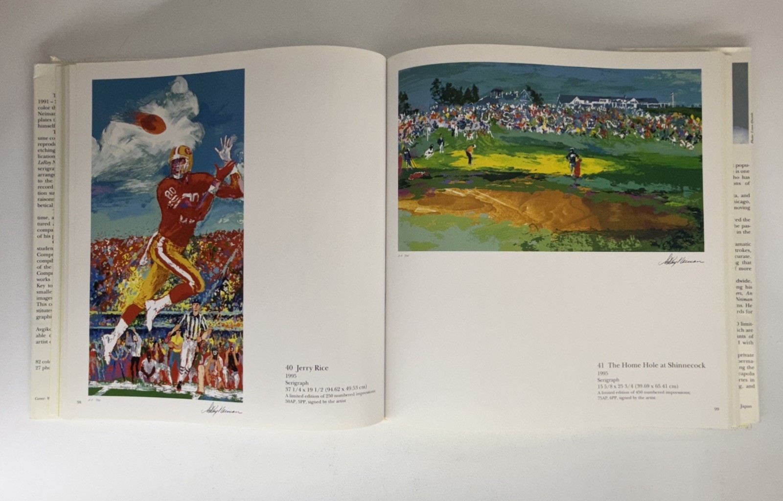The Prints Of Leroy Neiman 1991-2000 signed