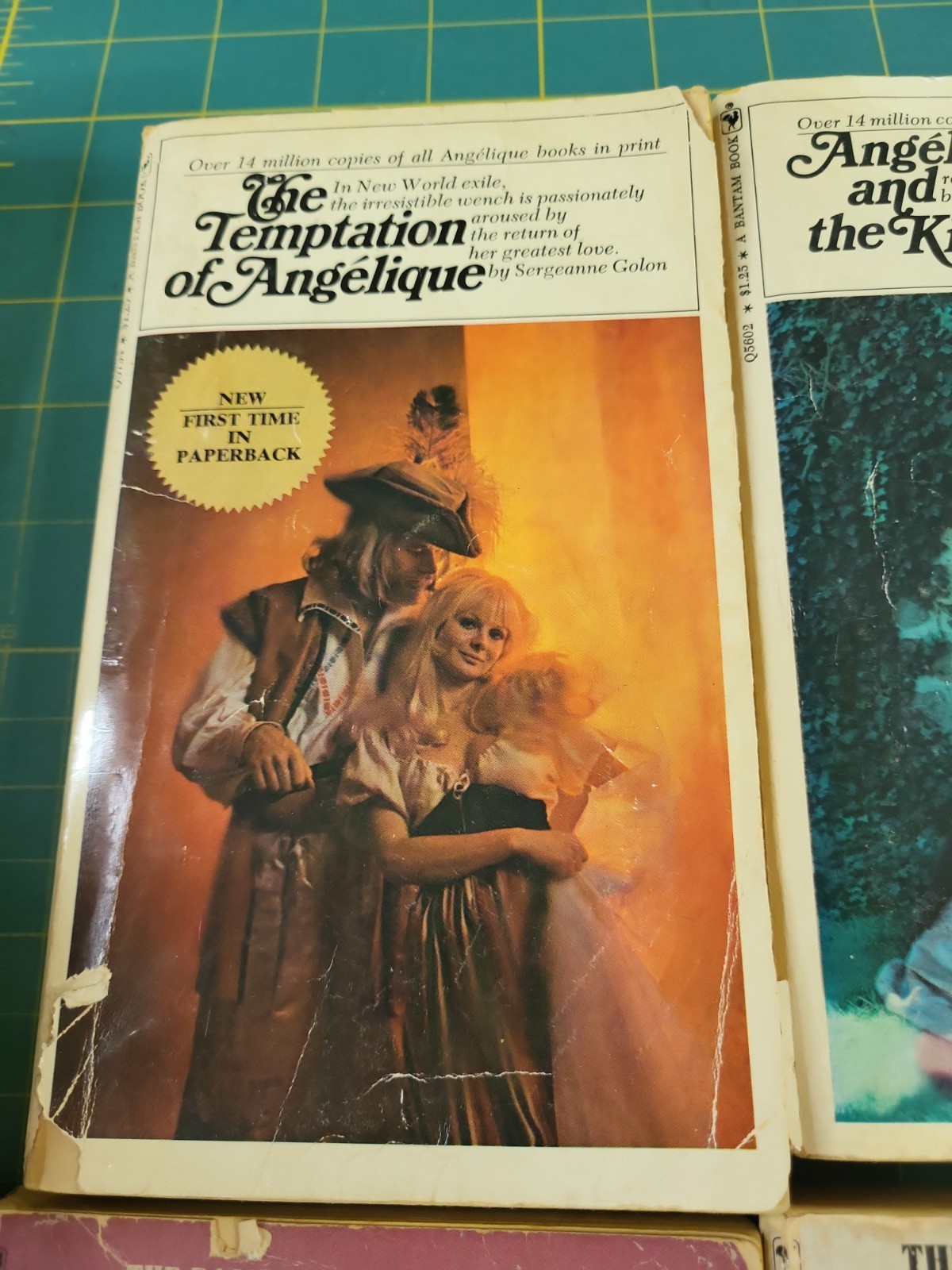 Lot Of 8 Sergeane Golon Pb Books Angelique “SEE PHOTOS”