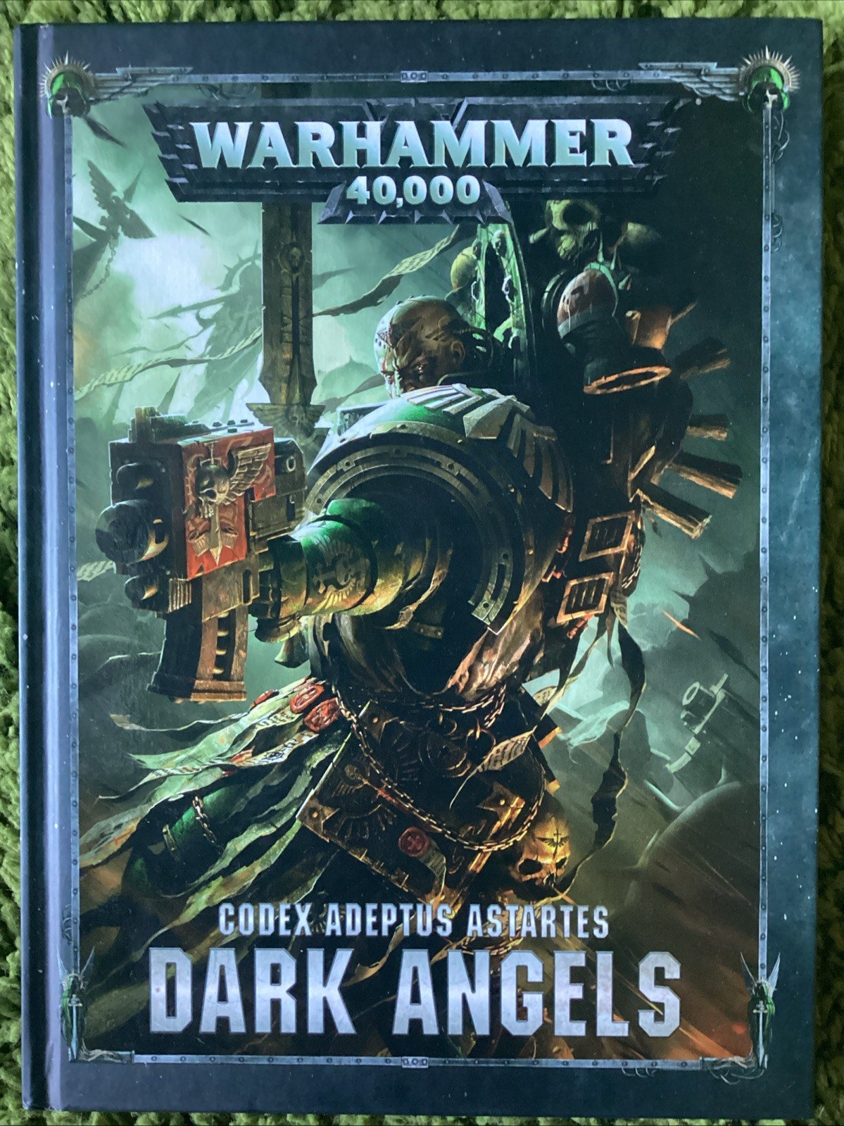 Warhammer 40k Codex Adeptus Astartes Dark Angels Book Hardcover Sons of Lion NEW