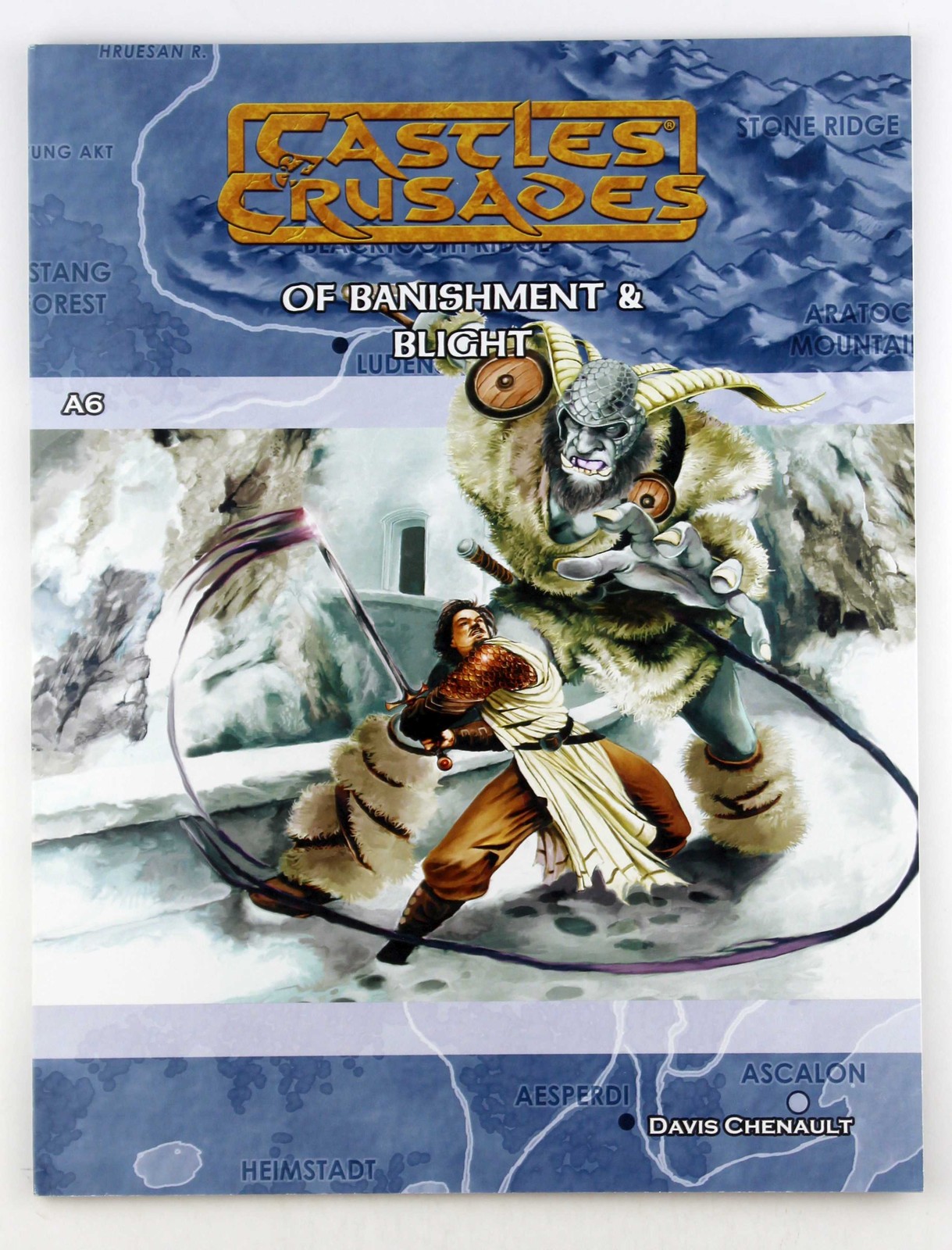 Castles & Crusades A6 Of Banishment & Blight Davis Chenault Troll Lord Games