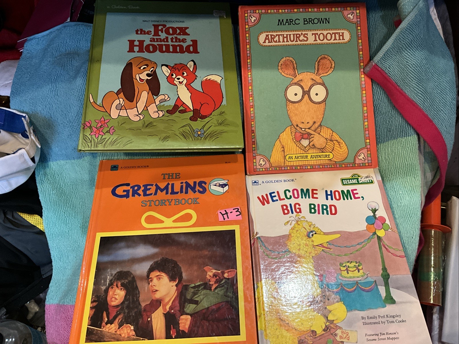 Children’s Books. Copyrights 1980s. Lot Of 4. Various Titles. See Pictures