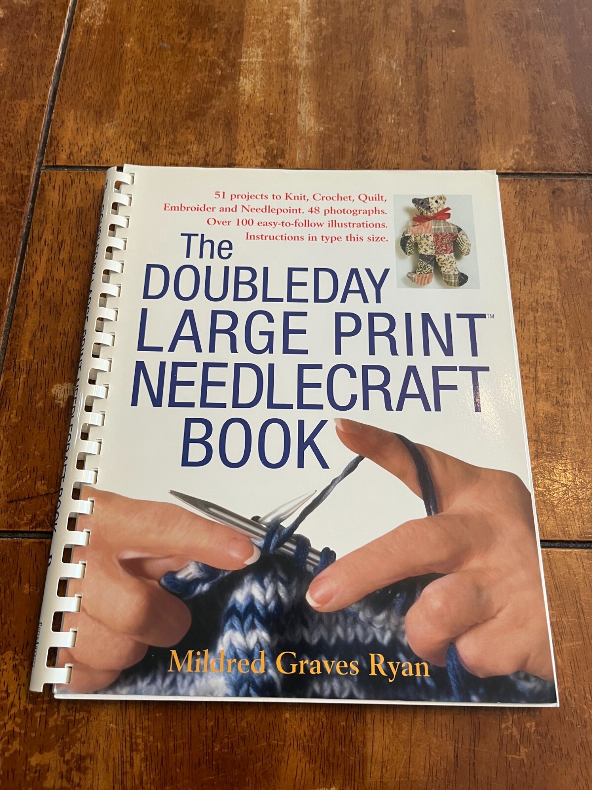 Doubleday Large Print Needlecraft Book by Mildred Graves Ryan (1999, Trade…
