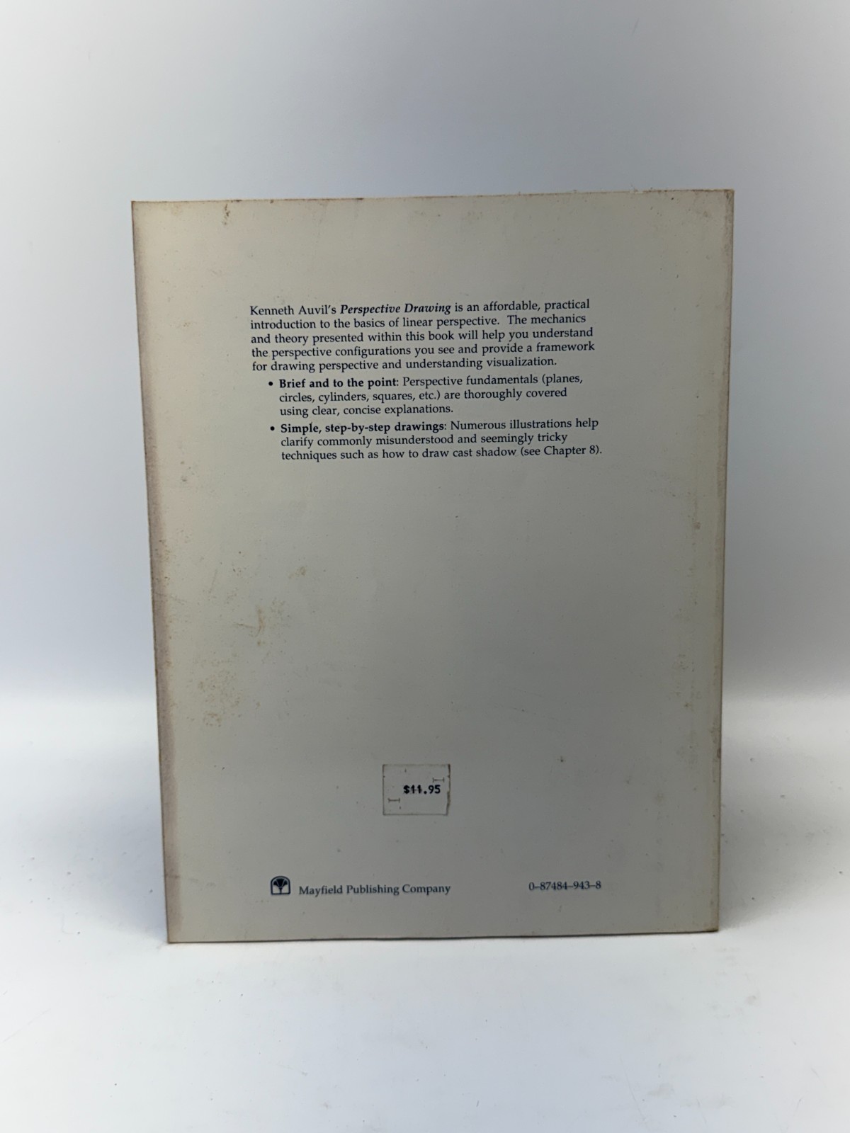 Perspective Drawing Kenneth Auvil Architecture Art Technique 1990 Mayfield PB