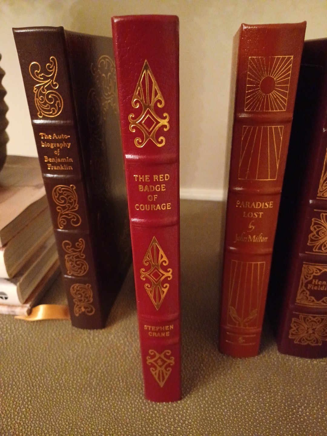 Easton Press Set Of Five Wonderful Collectors Books